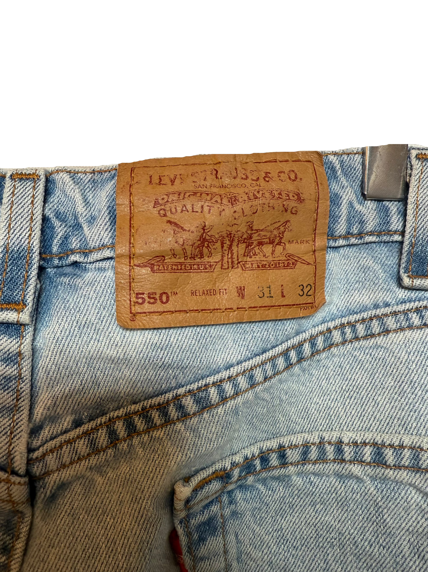 Levi 550 Light Blue Jeans (31x31)