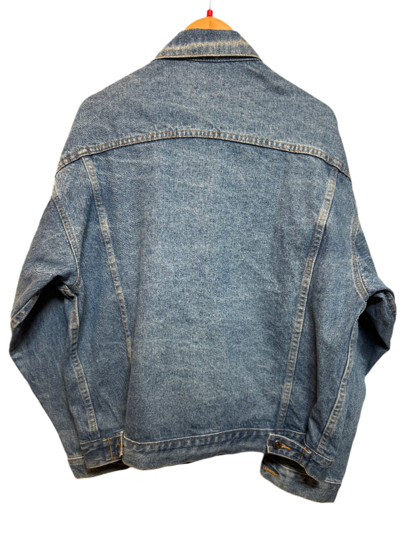 Mens Blue Denim Jacket (Size L)