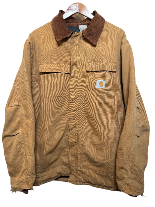 Carhartt Mens Beige Worker Jacket (Size XXL)