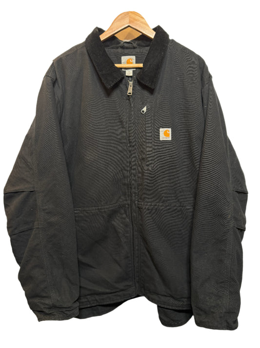 Carhartt Mens Black Worker Jacket (Size XL)