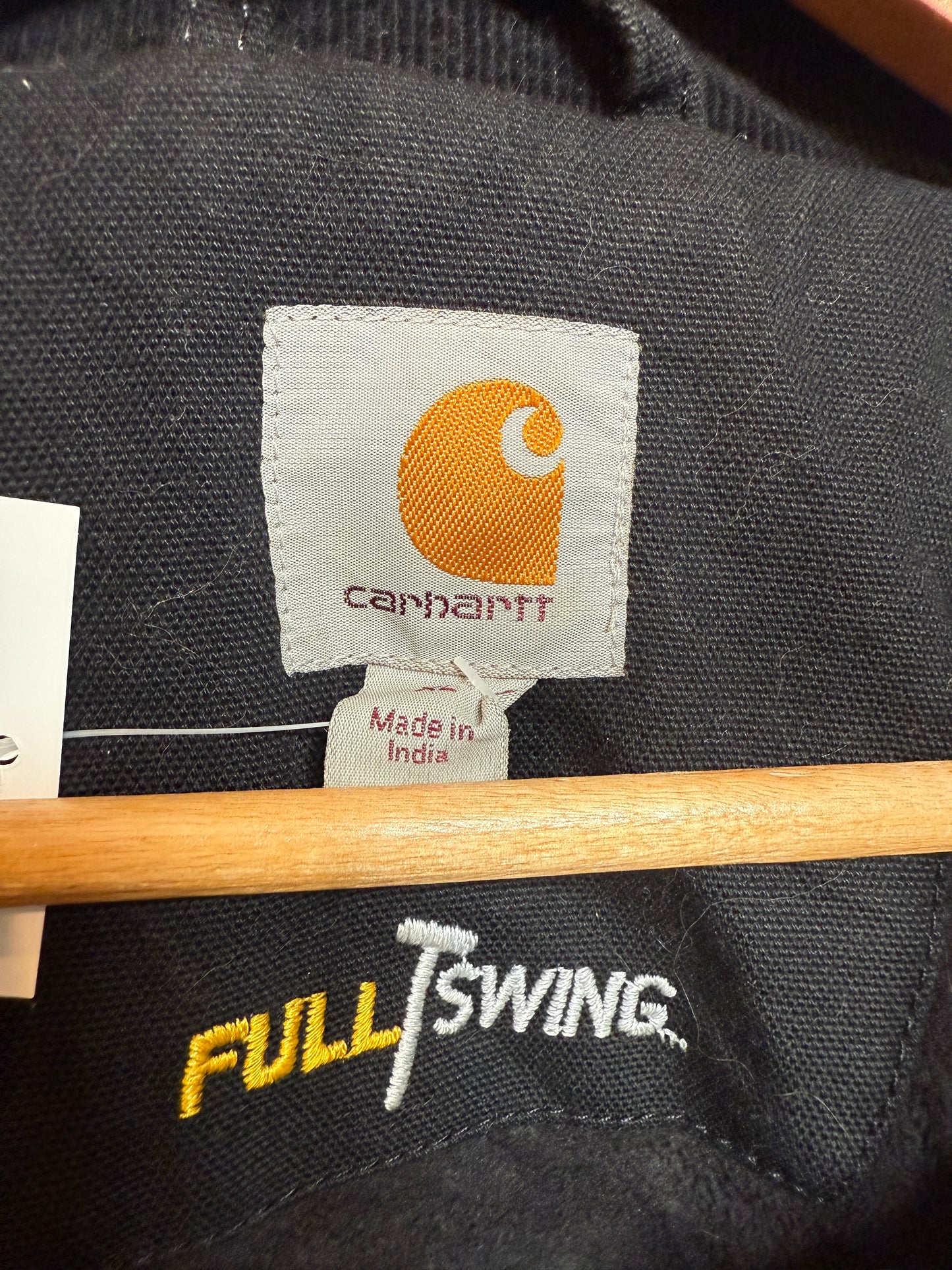Carhartt Mens Black Worker Jacket (Size XL)