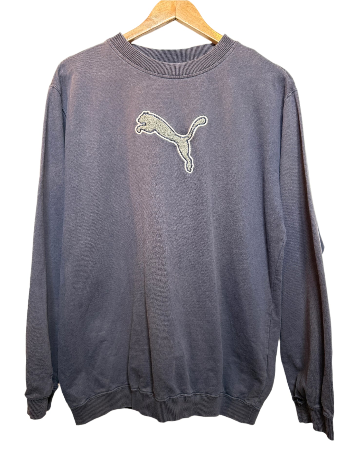 Puma Navy Mens Sweatshirt (Size M)