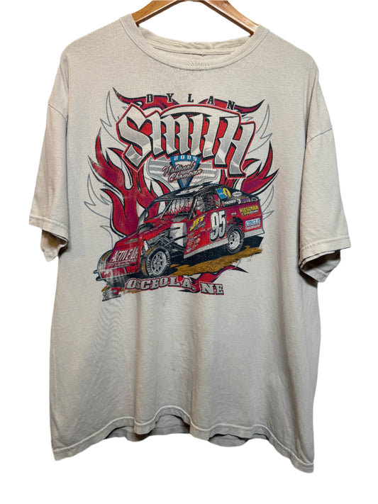 Dylan Smith Mens White T Shirt (Size XL)