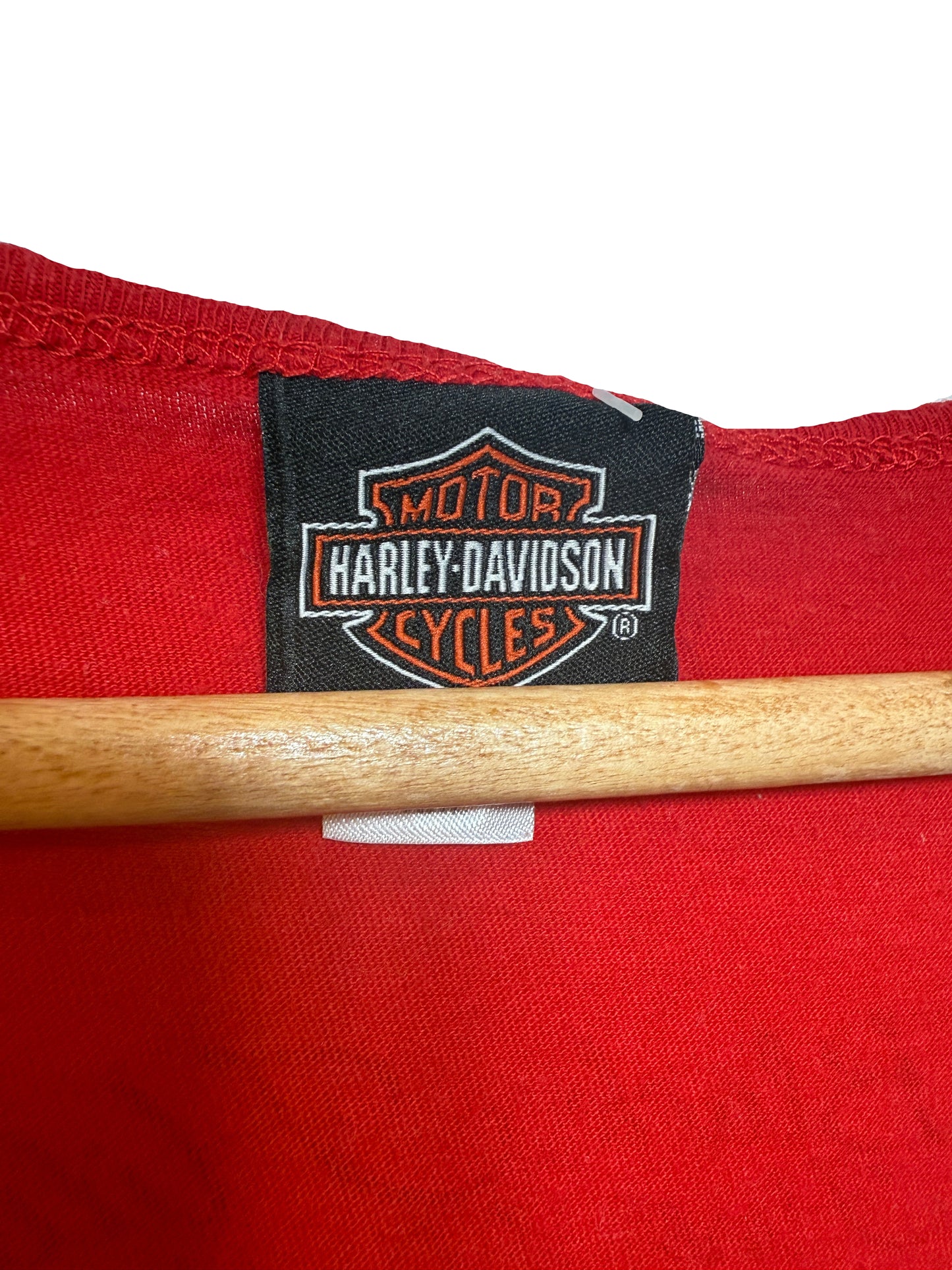 Harley Davidson Women's Red Vest Top (Size XL)