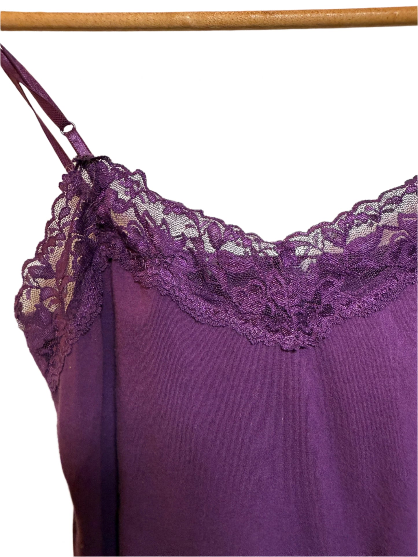 Purple Lace Top (Size M)