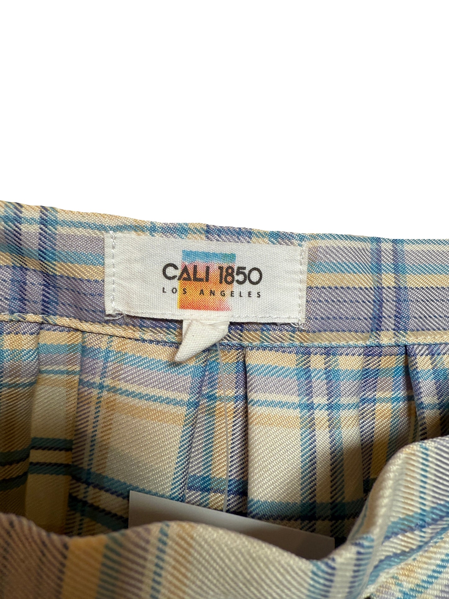 Cali 1850 Women's Plaid Skirt (Size XL)