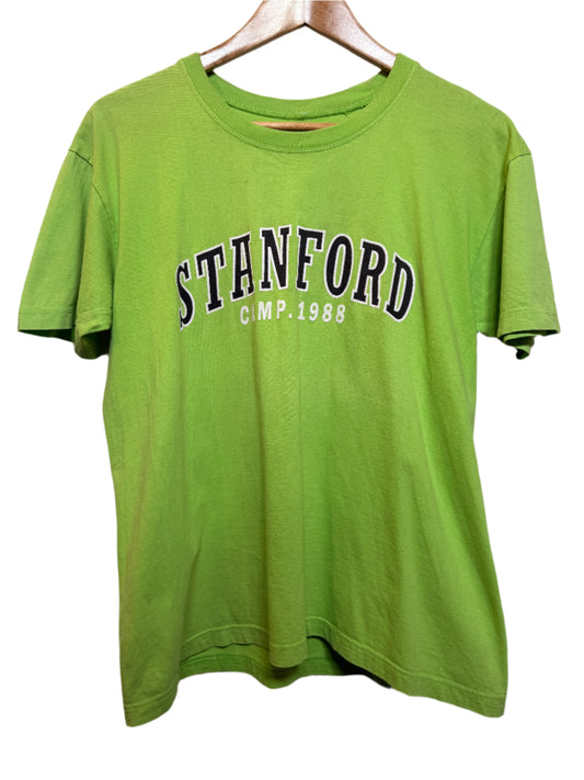 Stanford Camp Mens Green T Shirt (Size S)