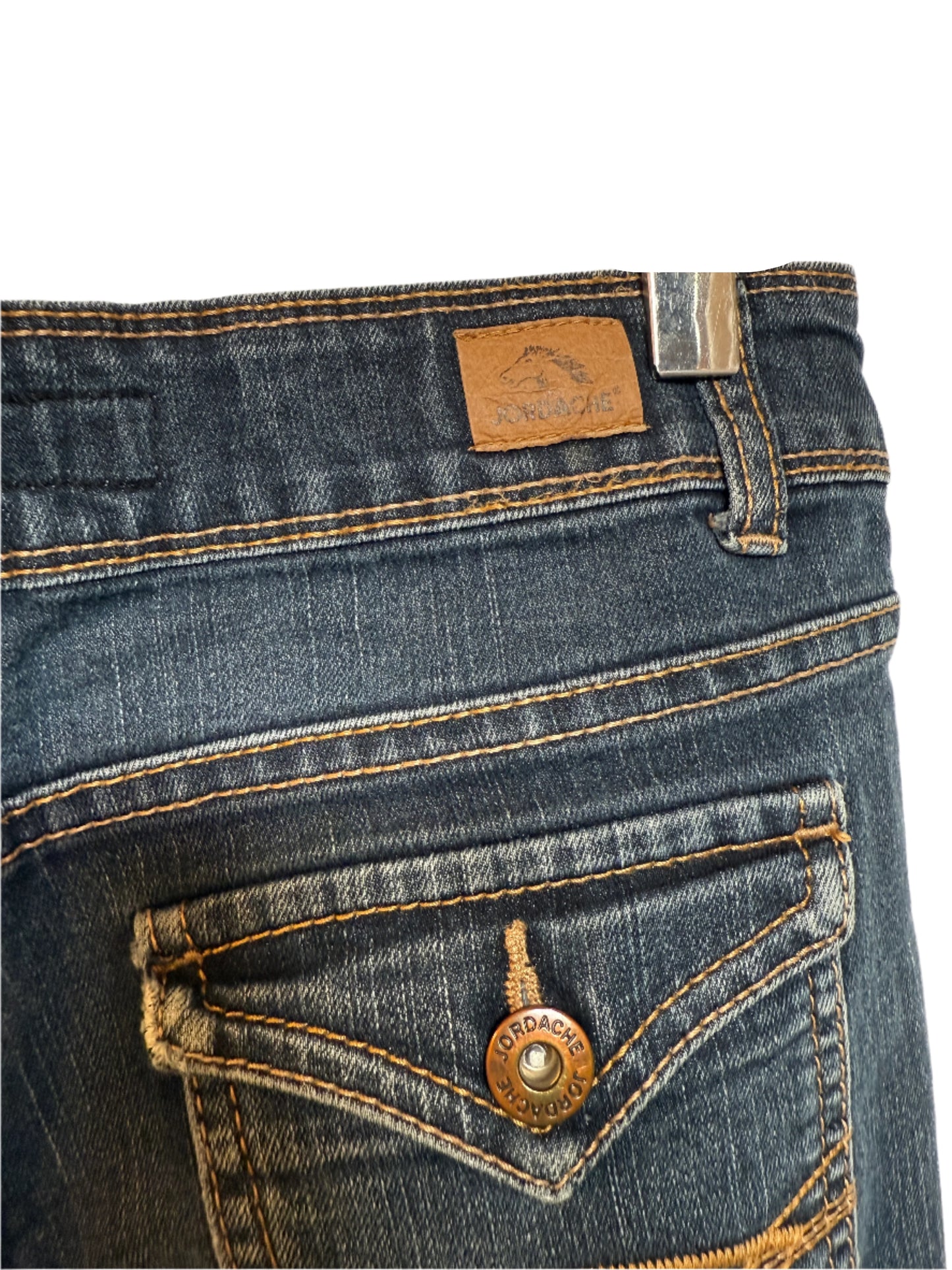 Jordache Women's Flared Blue Jeans (30x29)