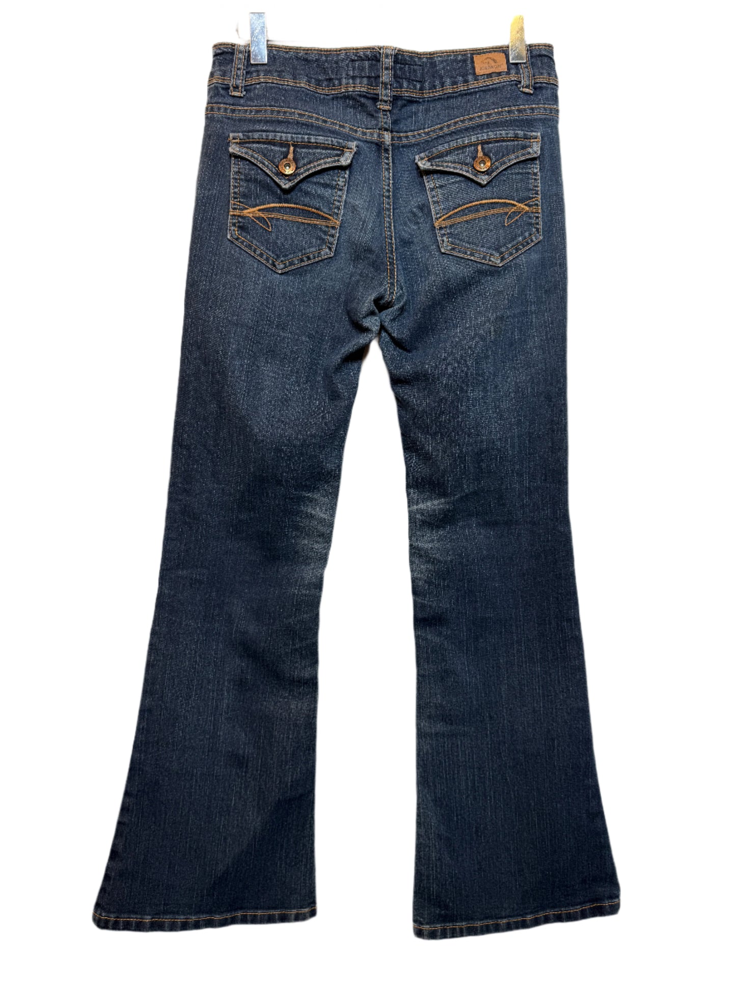Jordache Women's Flared Blue Jeans (30x29)