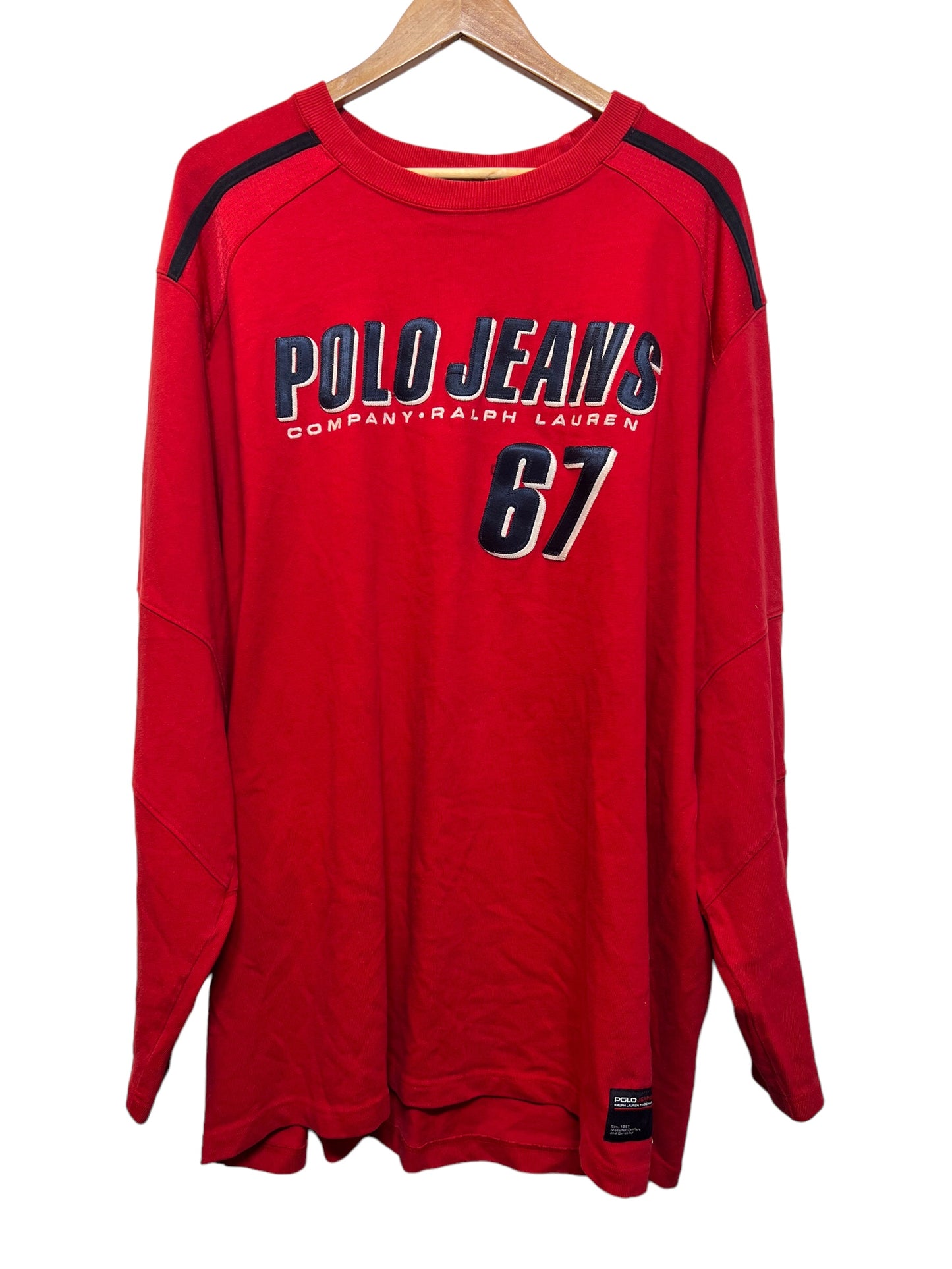 Ralph Lauren Red Sweatshirt (Size XXL)