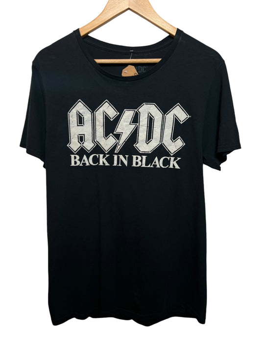 AC DC Back in Black T Shirt (Size M)