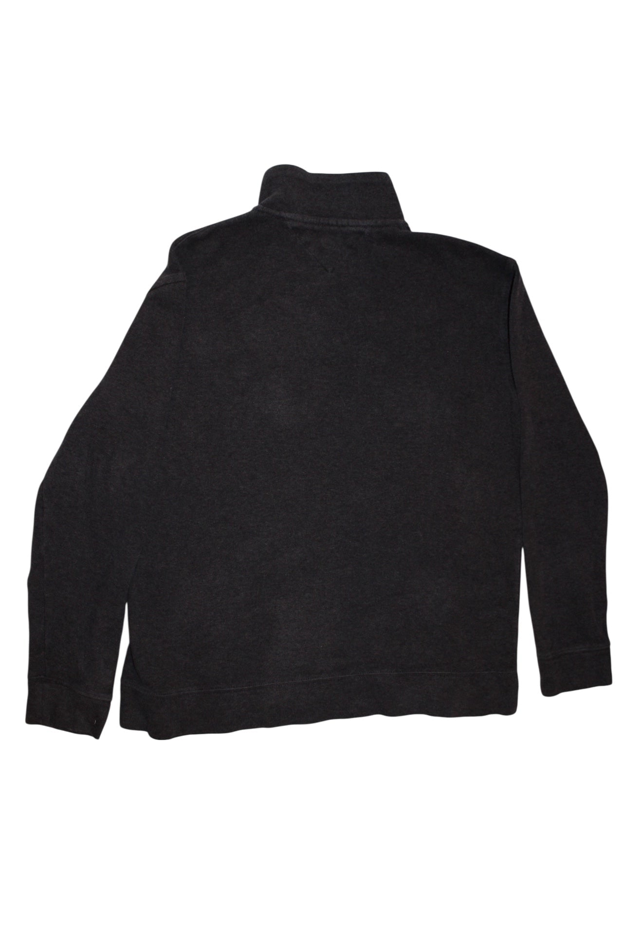 Tommy Hilfiger Mens Black Quarter Zip (Size L)
