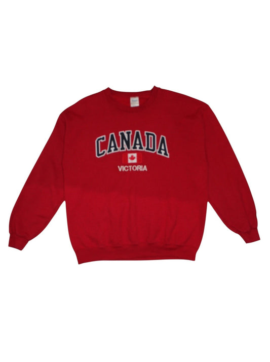 Canada Mens Red Sweatshirt (Size L)