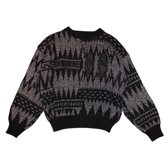 Barnaby Women's Black Knitted Sweater (Size M)