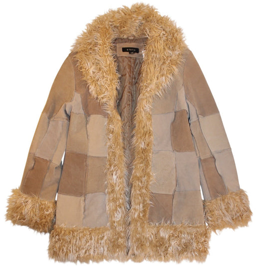 Static Women's Suede Fur Jacket (Size S)