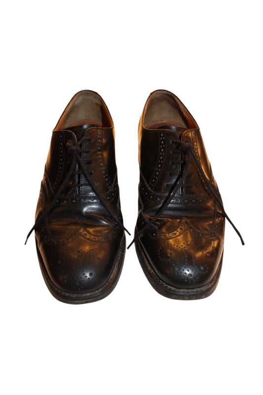 Barker Mens Black Dress Shoes (Size 7.5)