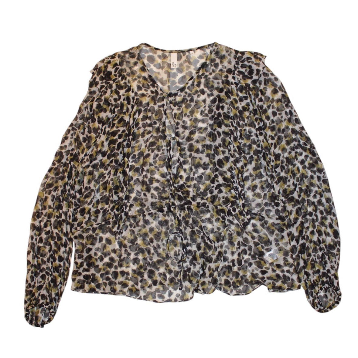 AND/OR Women's Floral Blouse (Size XL)