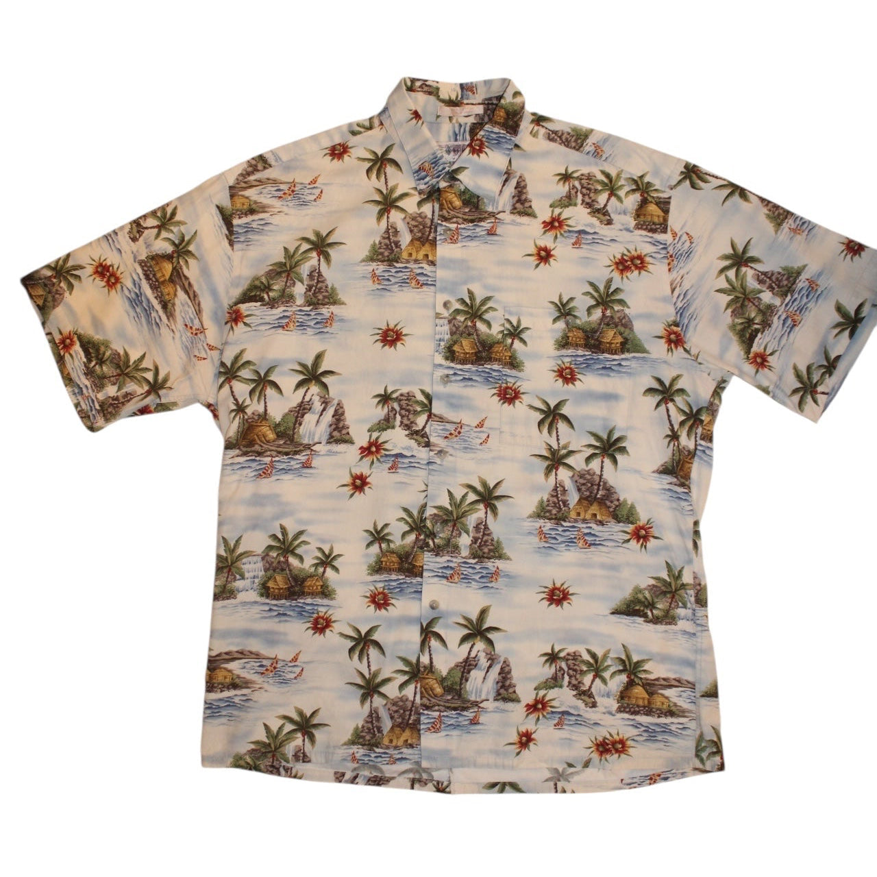 Campia Mens Hawaiin Shirt (Size L)