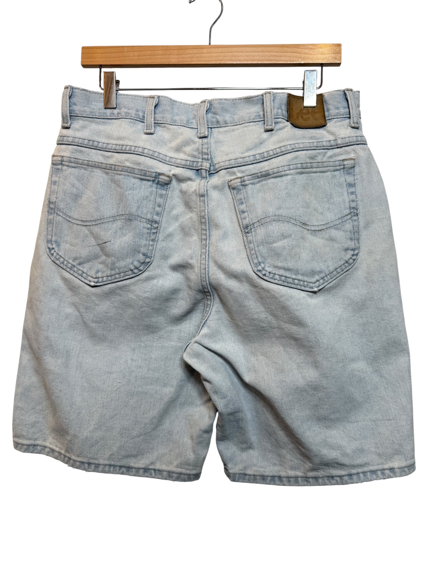 Lee Light Blue Denim Shorts (Size L)