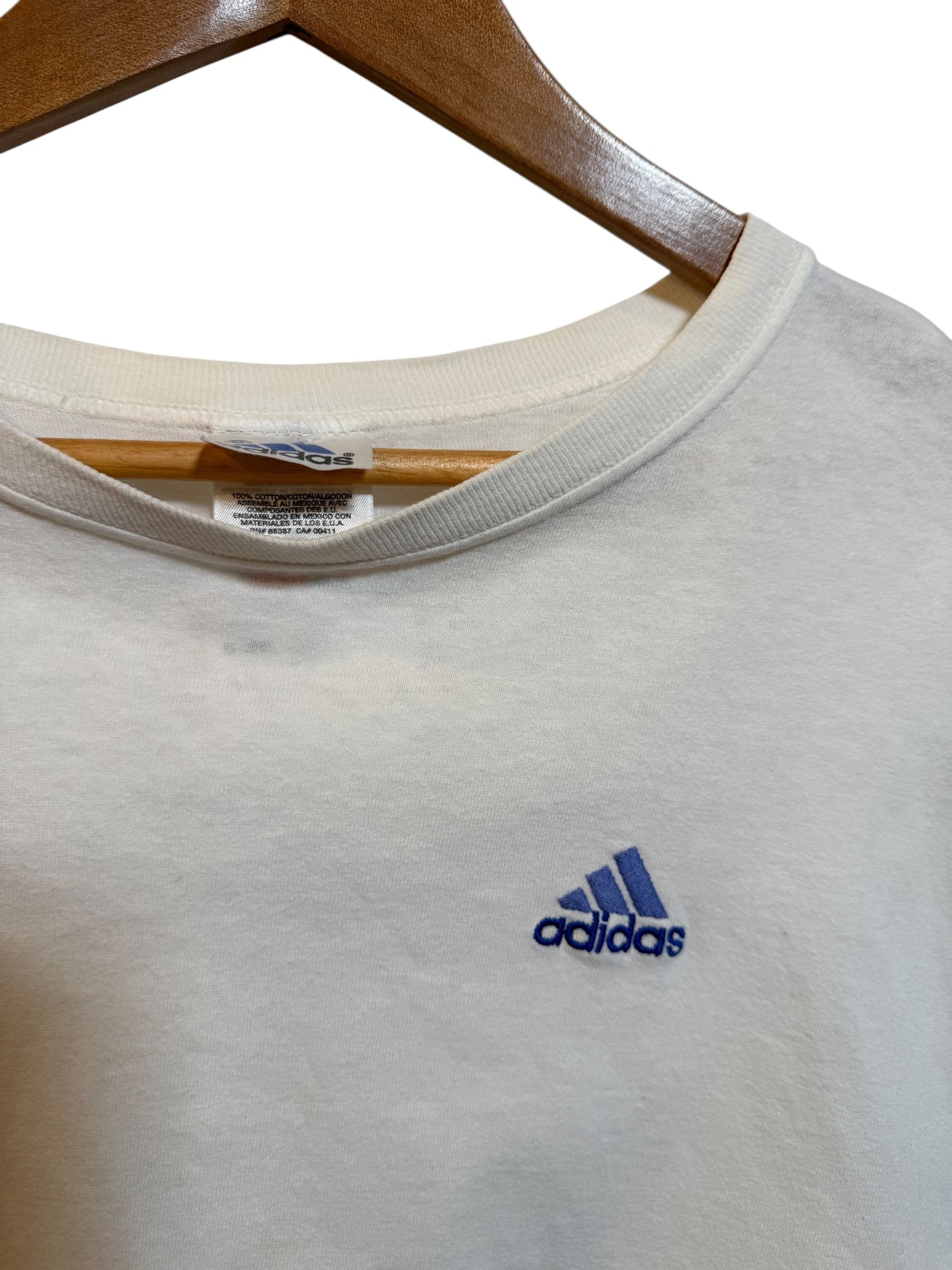 Adidas Mens White T Shirt (Size M)