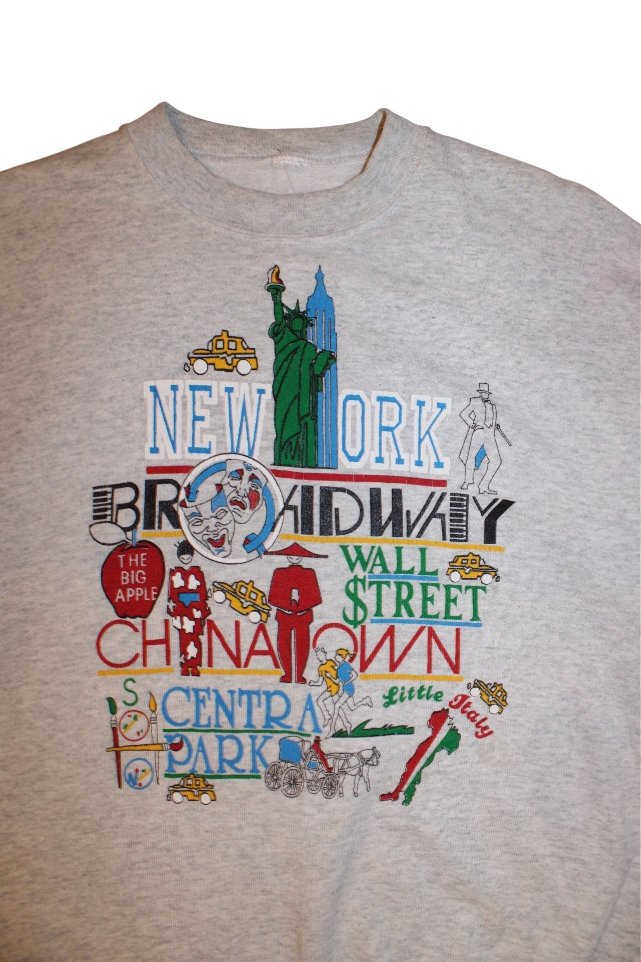New York Mens Grey Sweatshirt (Size M)