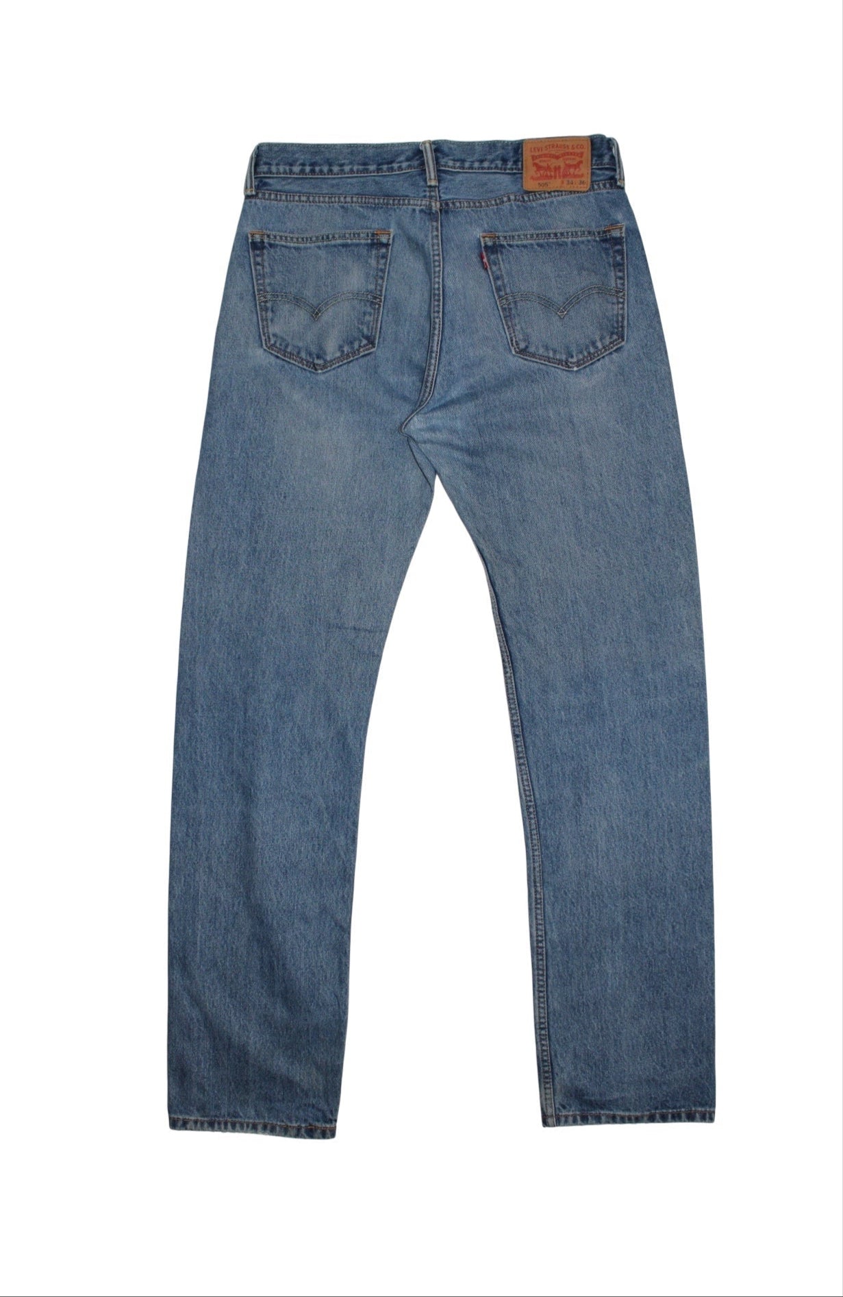 Levi 505 Blue Jeans (34x36)