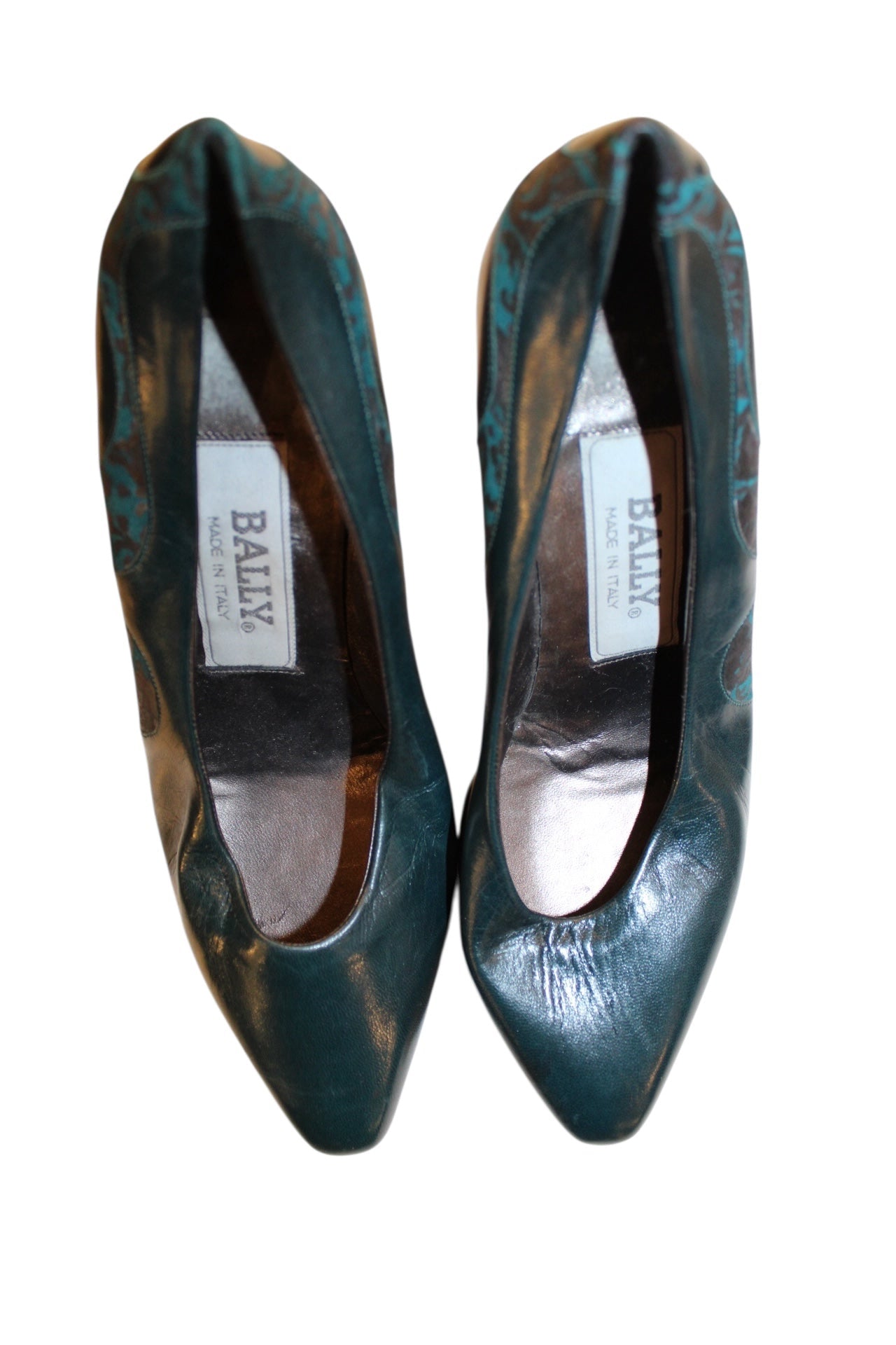 Bally Leather Heels (UK Size 2.5)