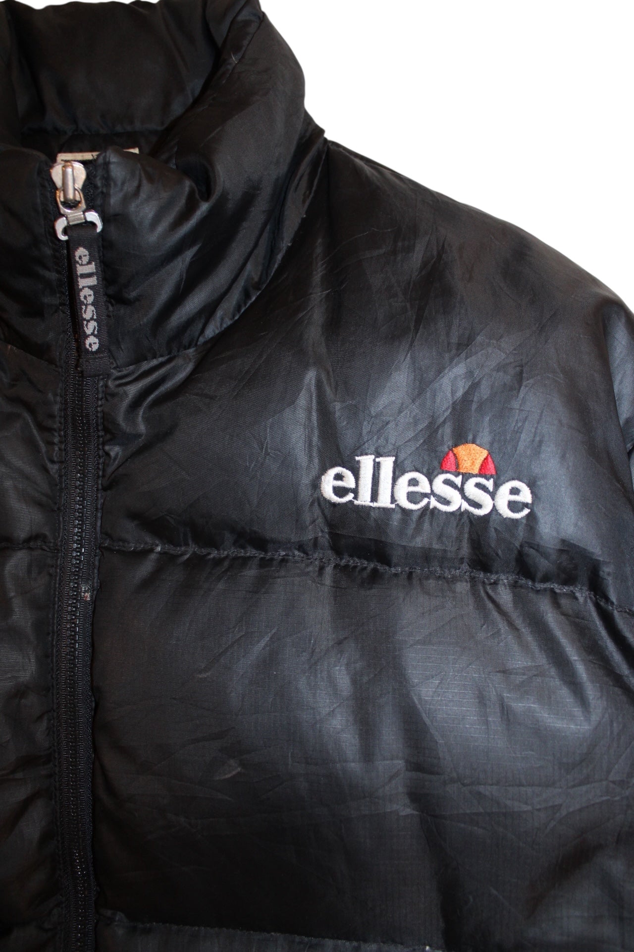 Ellesse Mens Black Puffer Coat (Size M)
