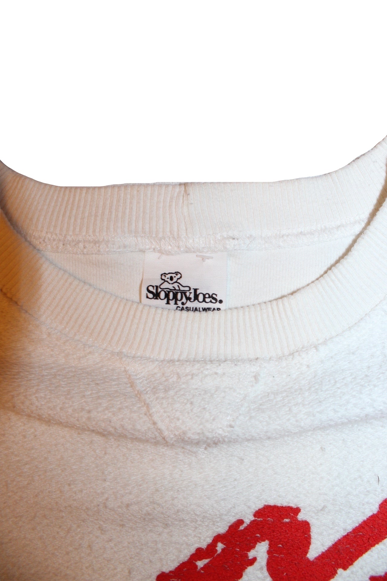 Sloppy Joes Mens White USA Sweatshirt (Size XL)