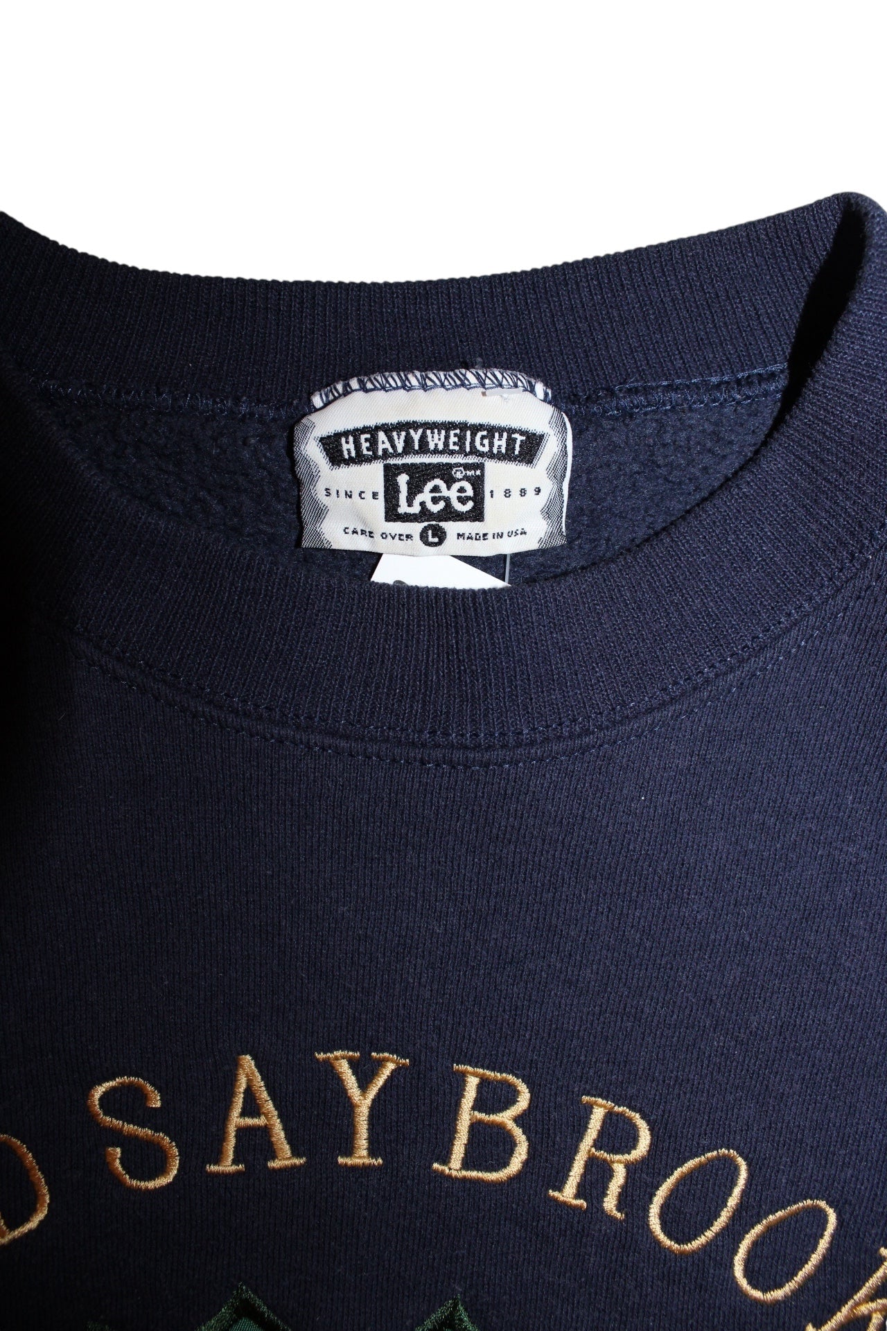 Lee Old Saybrook Mens Navy Sweatshirt (Size L)