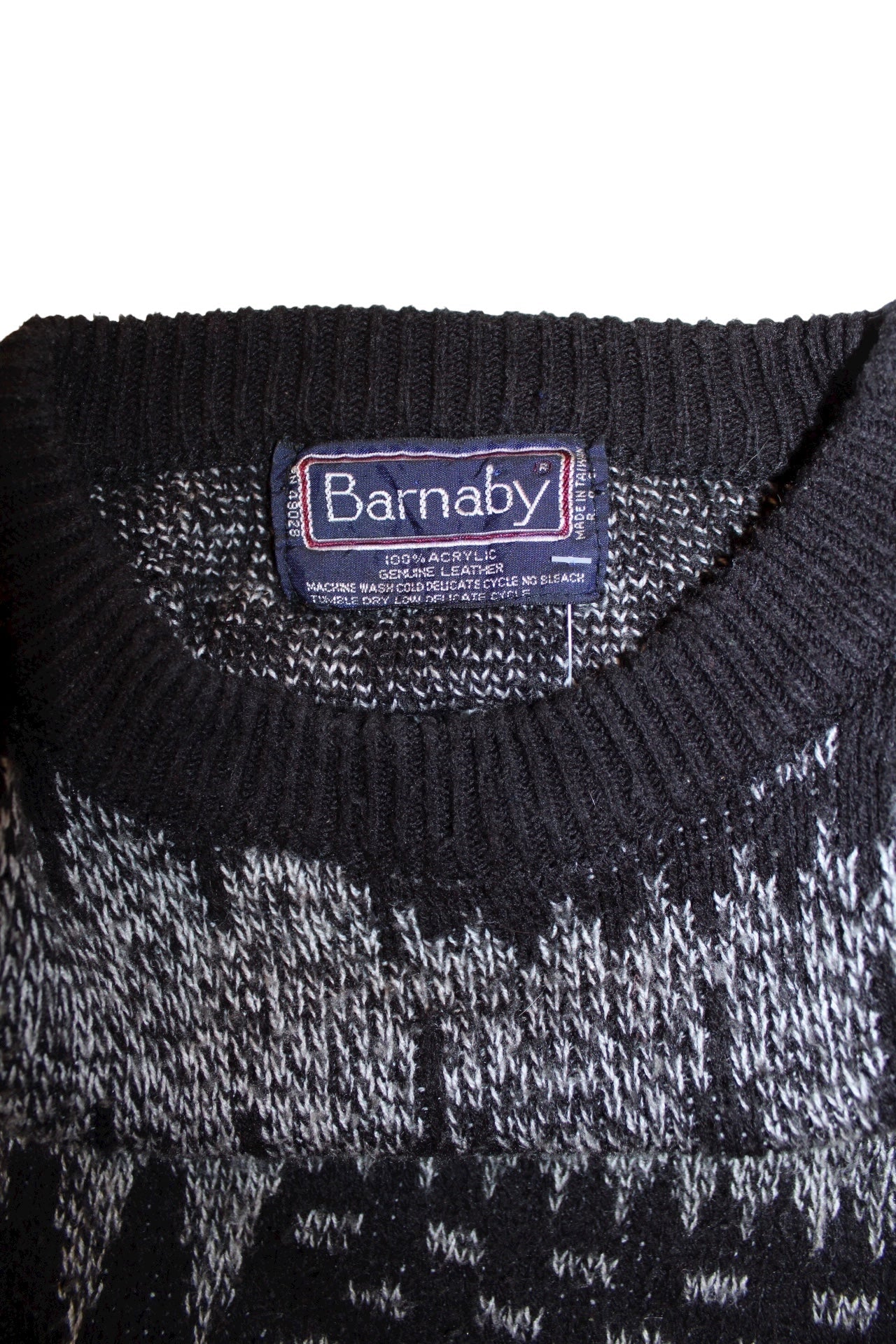 Barnaby Women's Black Knitted Sweater (Size M)
