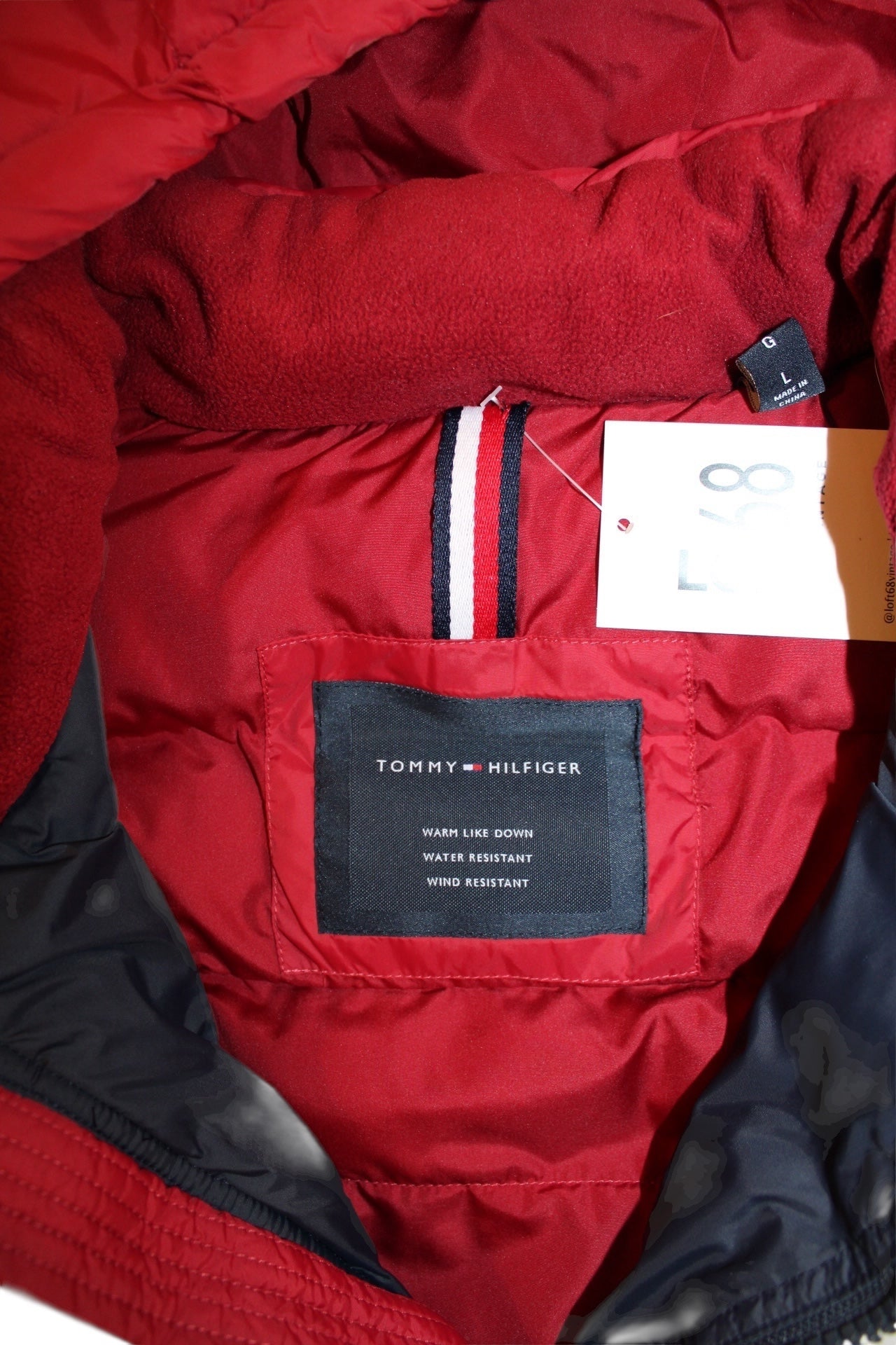 Tommy Hilfiger Mens Puffer Jacket (Size L)
