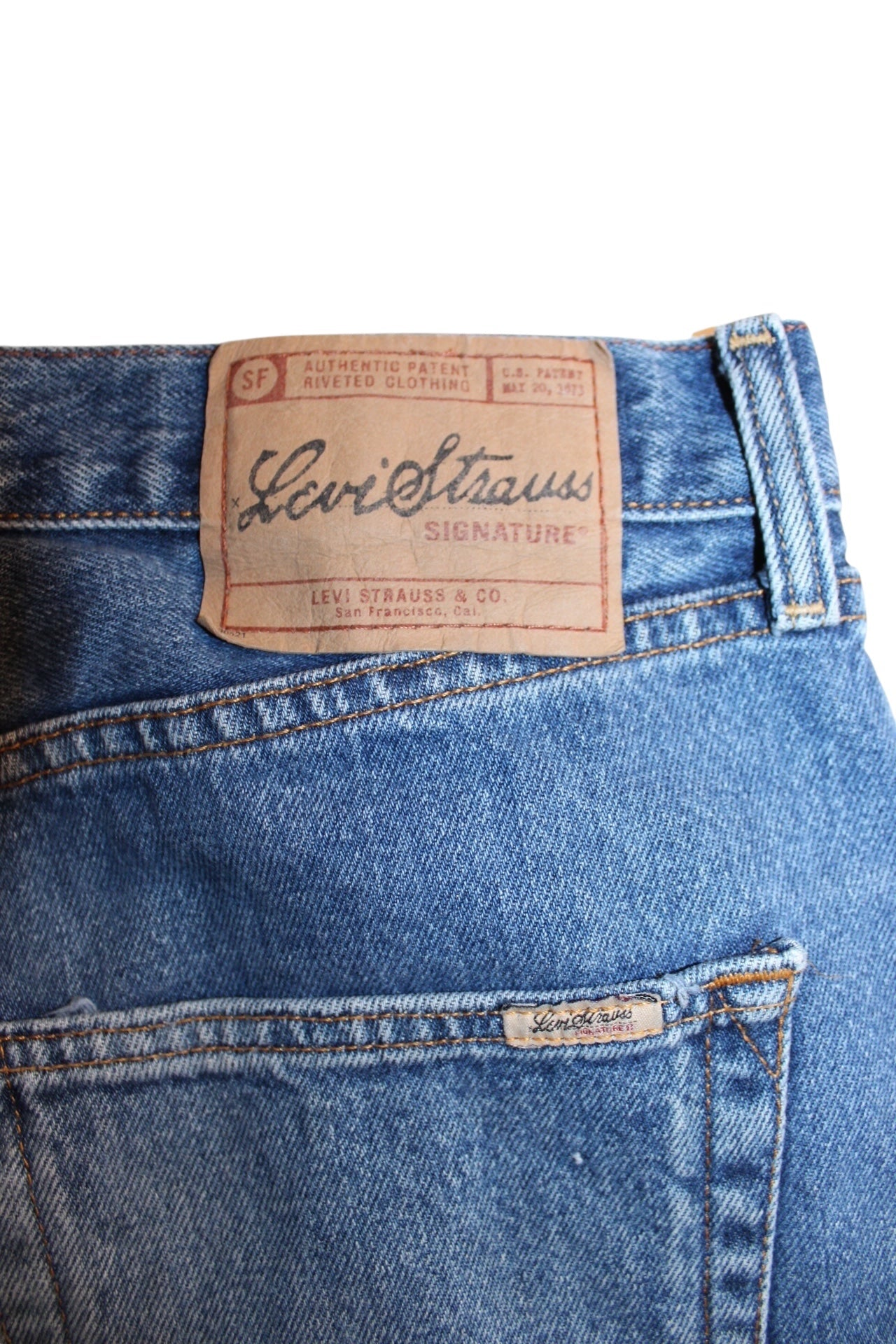 Levi Straight Leg Jeans (34x33)