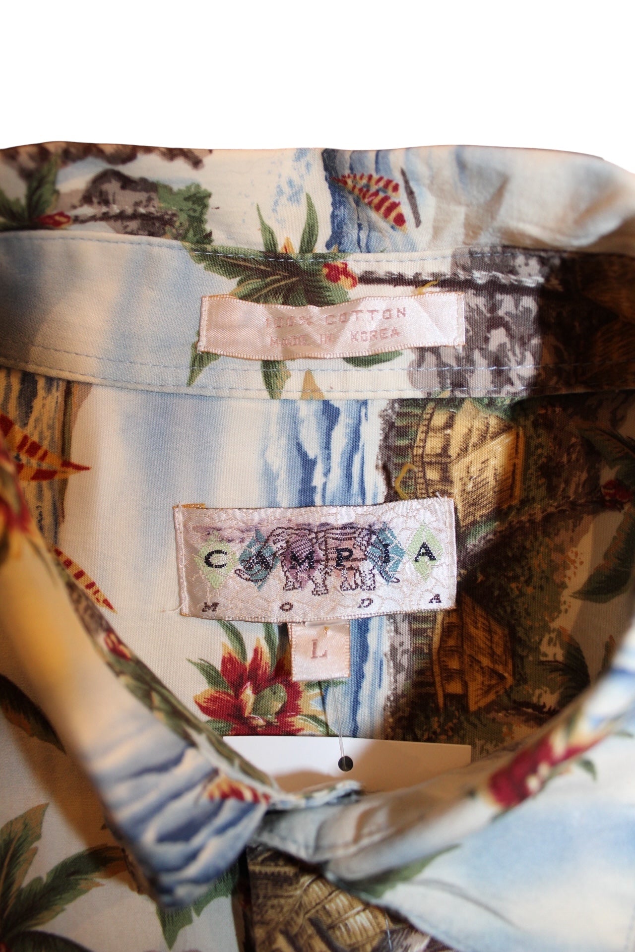 Campia Mens Hawaiin Shirt (Size L)