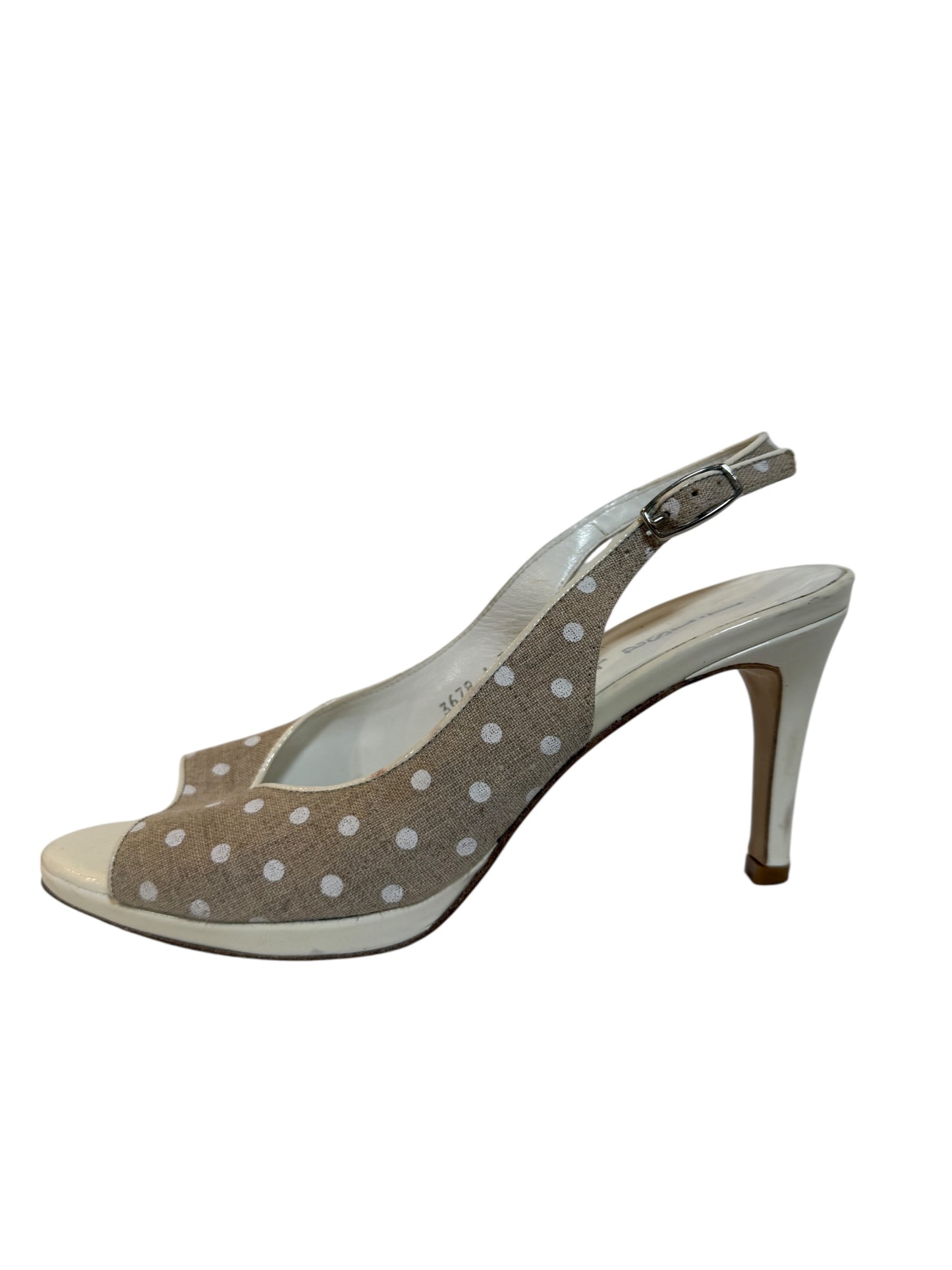 Lisa Kay Polka Dot High Heels (Size 4)