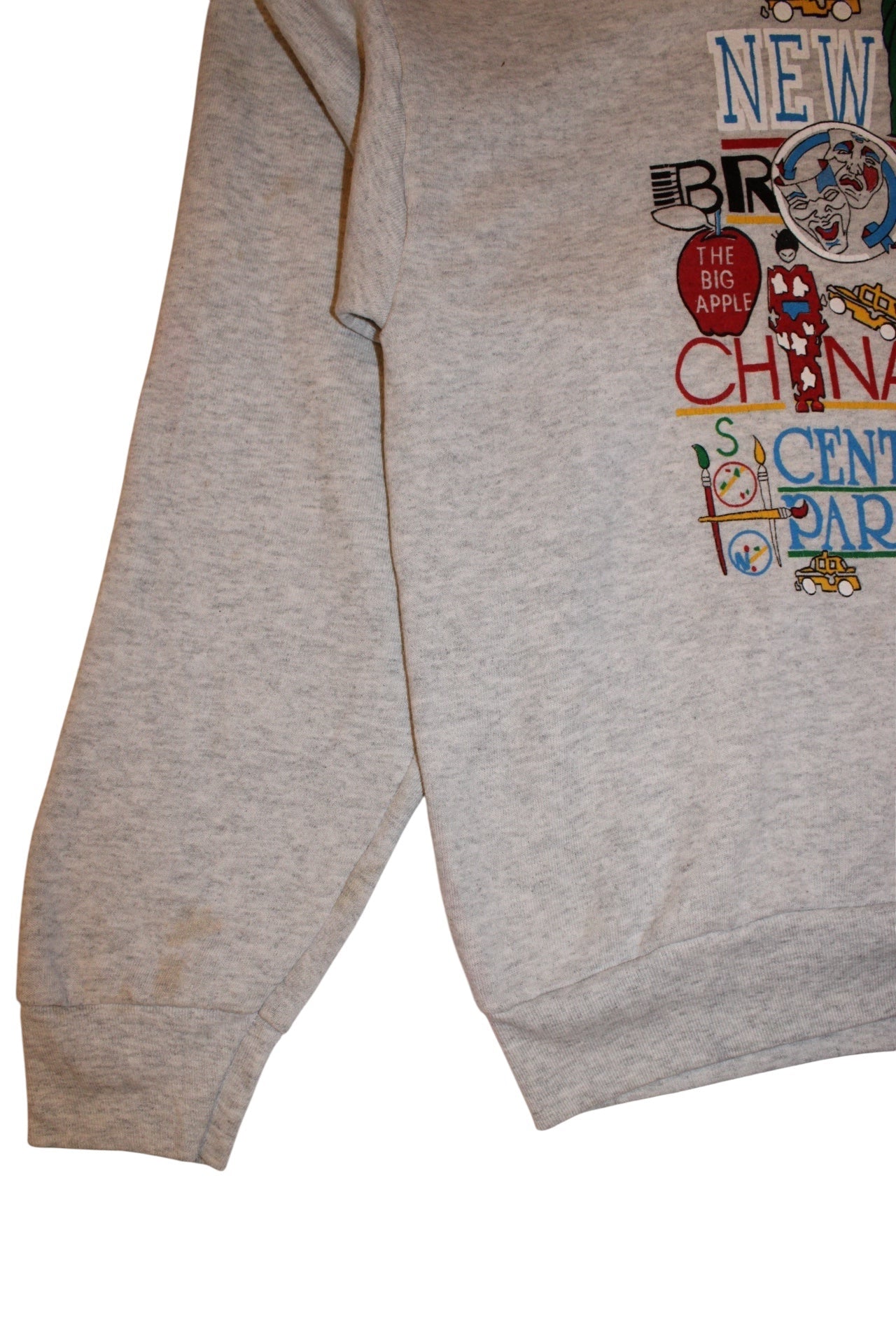 New York Mens Grey Sweatshirt (Size M)