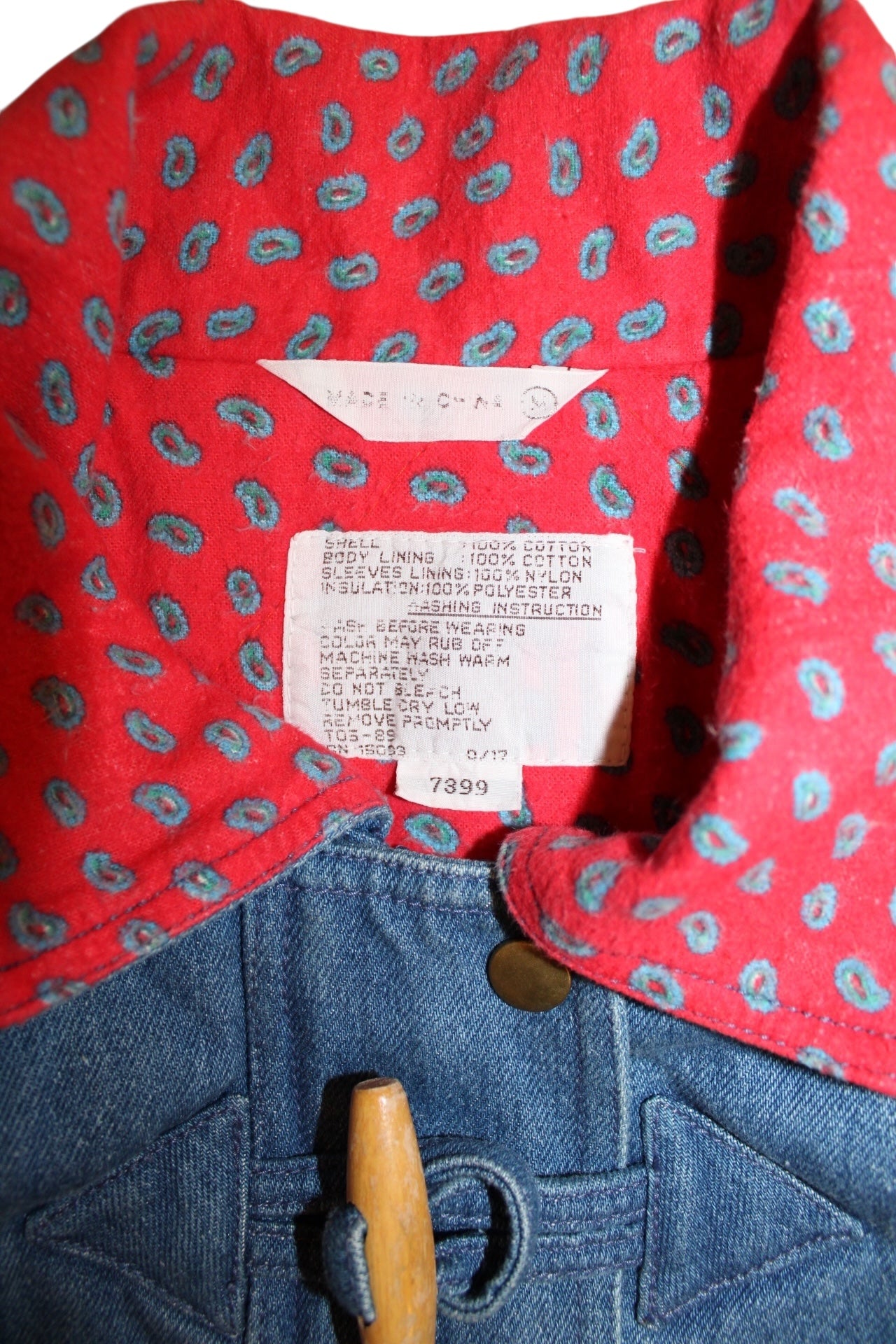 Sears Denim Barn Coat (Size L)