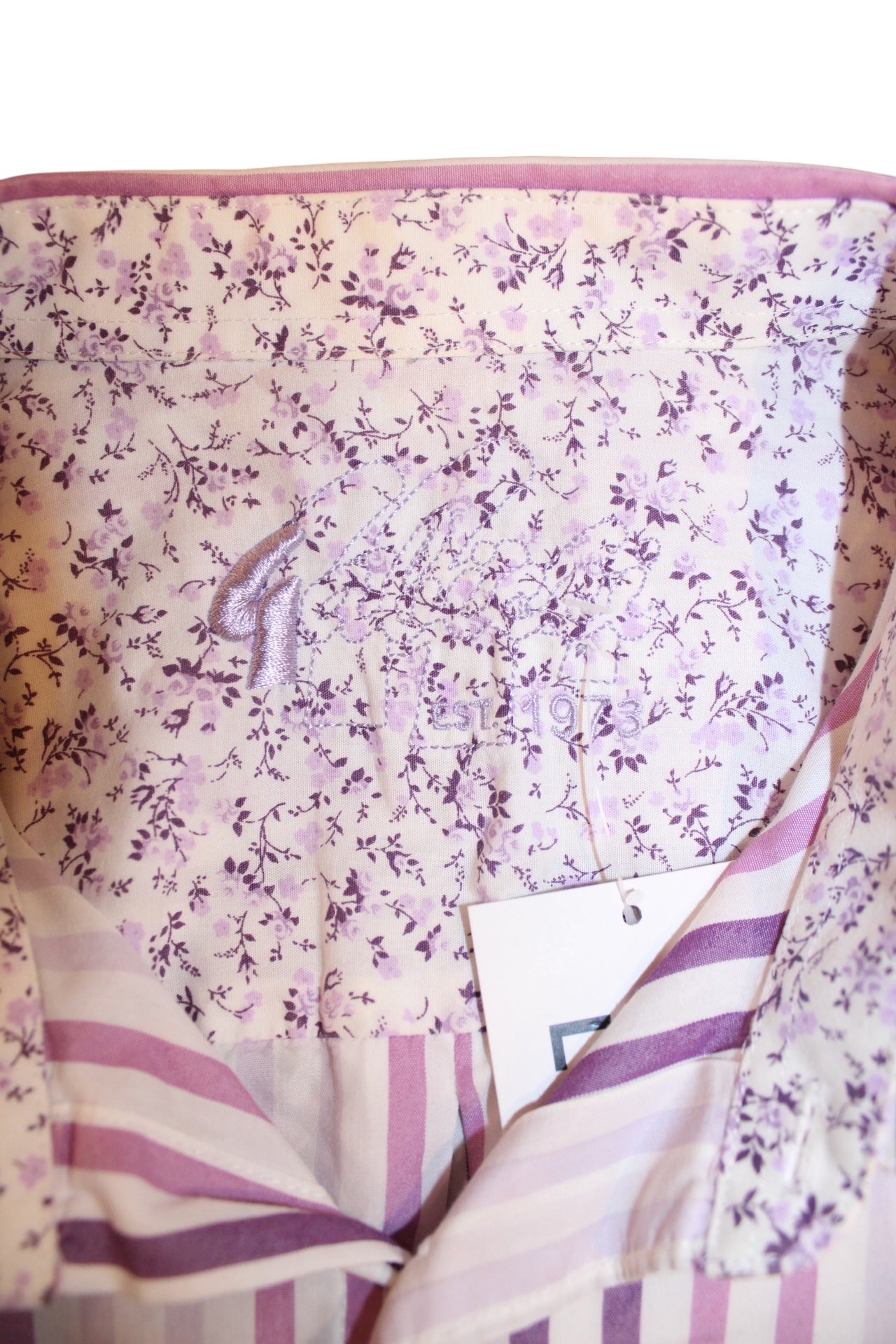 Gabicci Mens Striped Shirt (Size L)