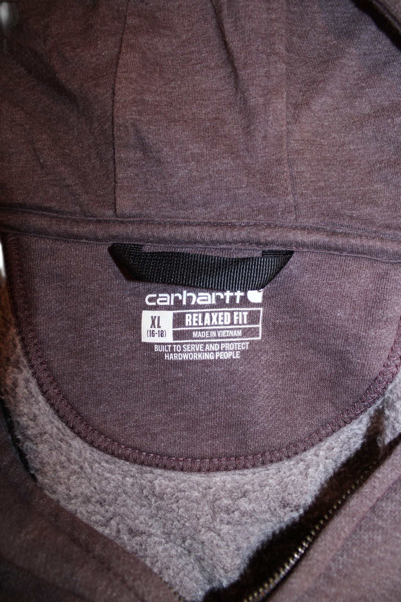 Carhartt Zipped Hoodie (Size XL)