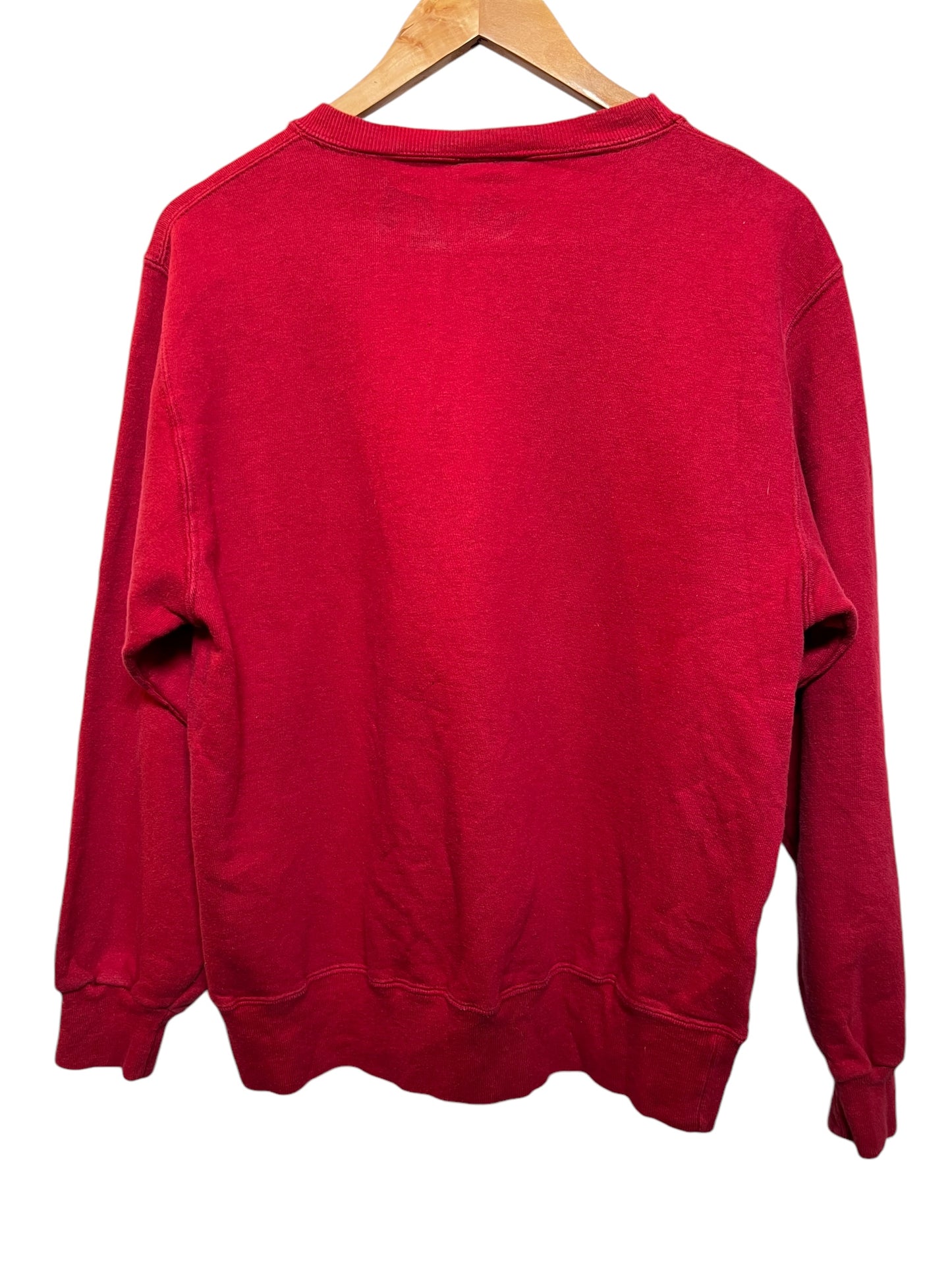 Red Champion Mens Sweatshirt (Size L)