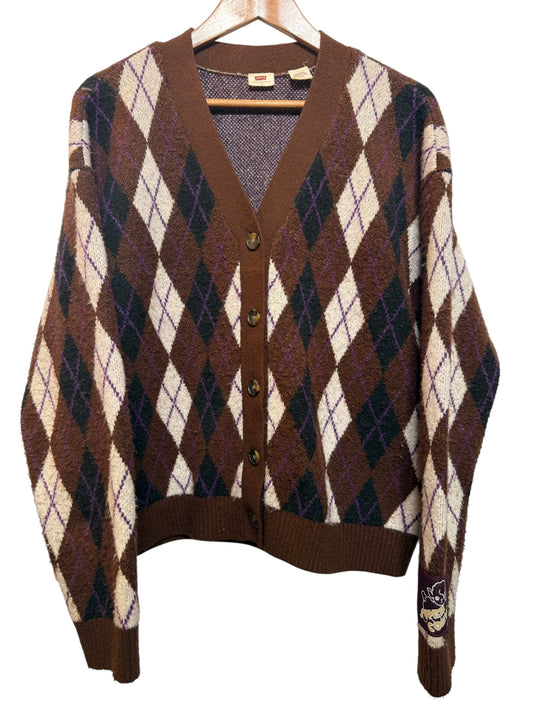 Levi's Gallery V Neck Cardigan (Size M)