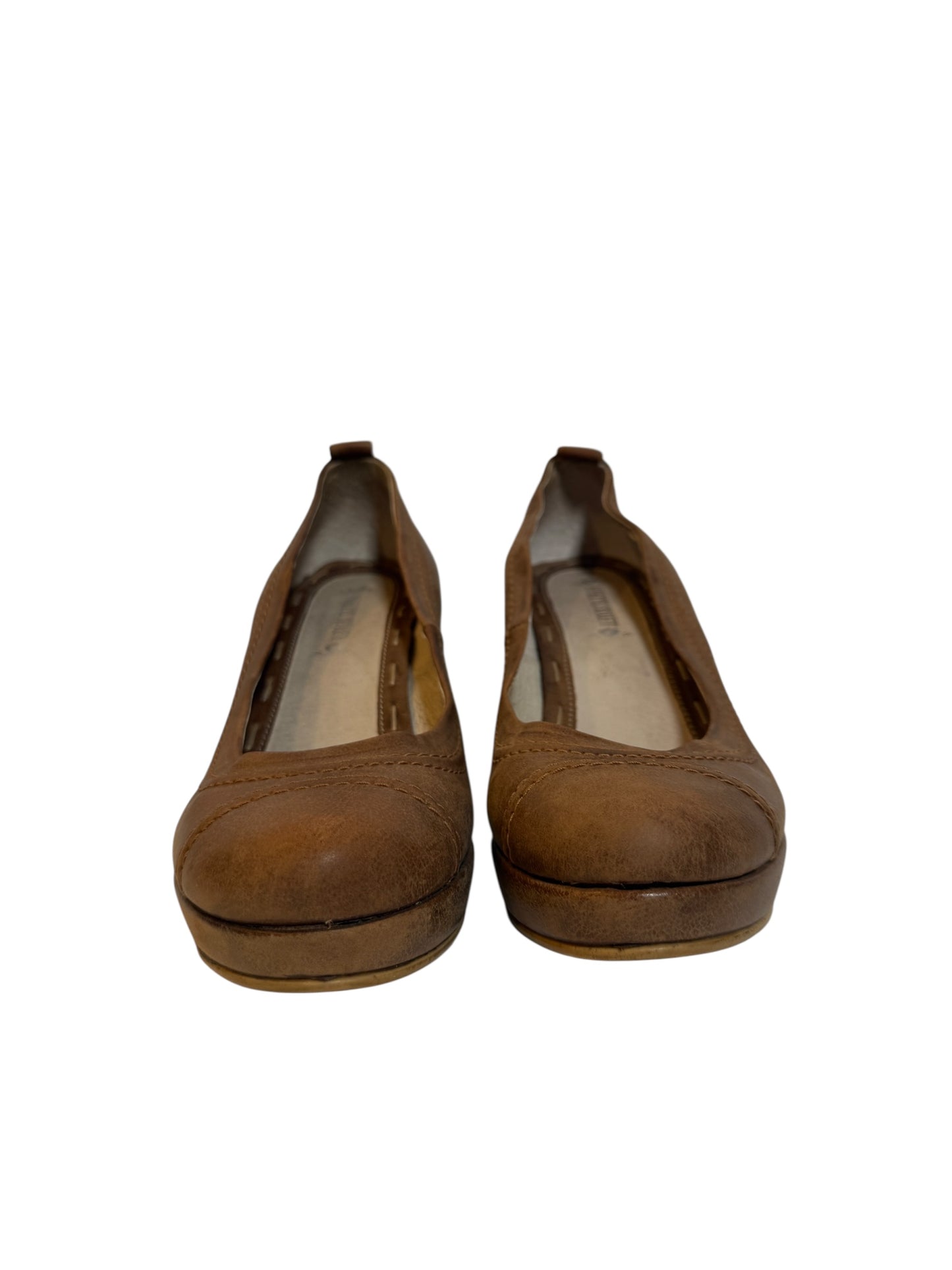 White Stuff Wedge Suede Heels (Size 6)