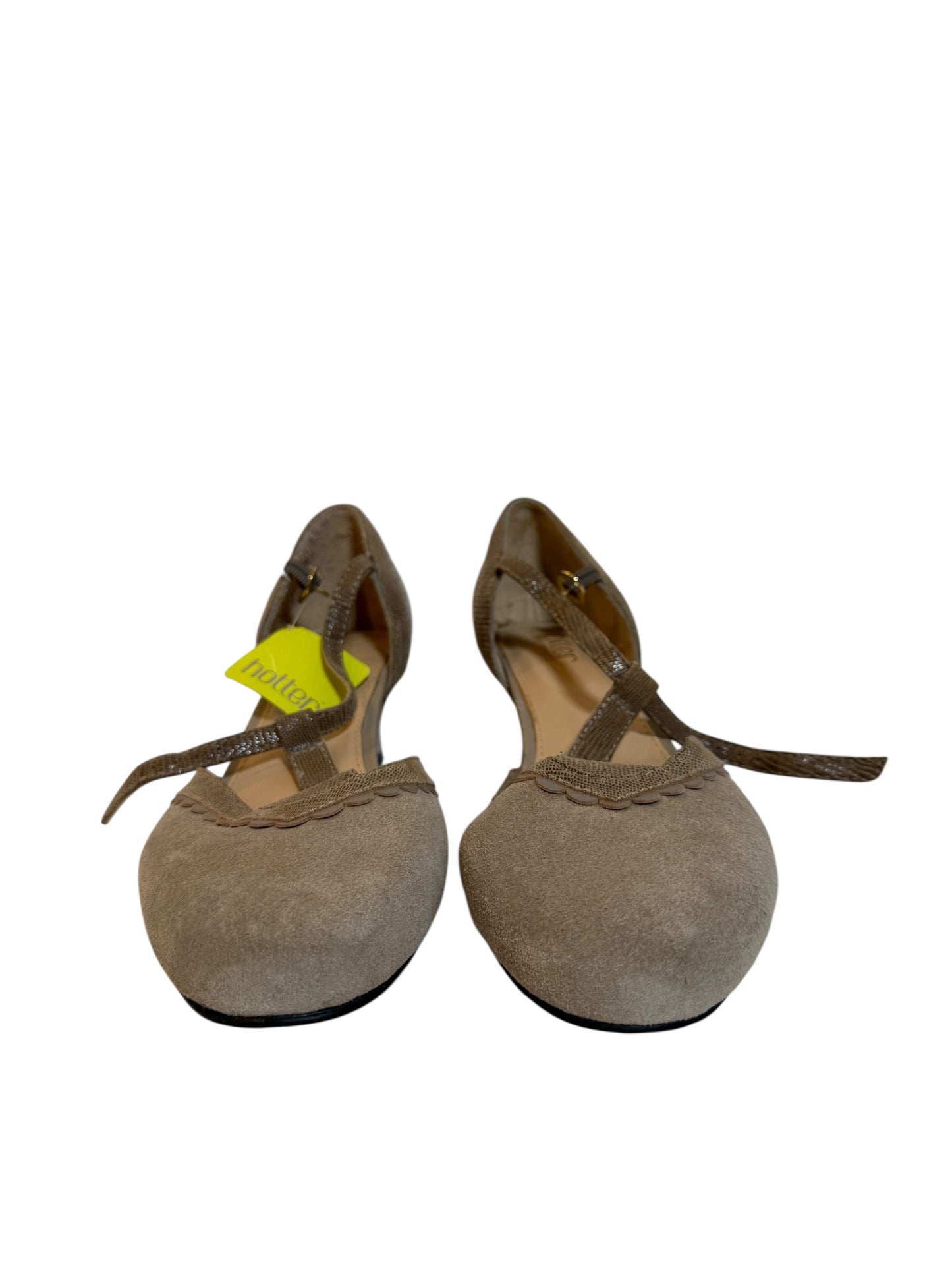 Hotter Suede Low Block Heels (Size 8) EU 41