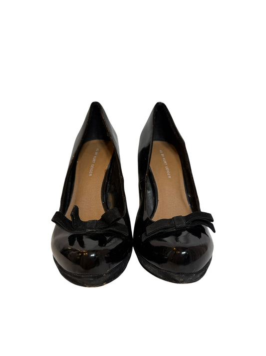 Kurt Geiger Black Patent Leather High Heels (Size 7)