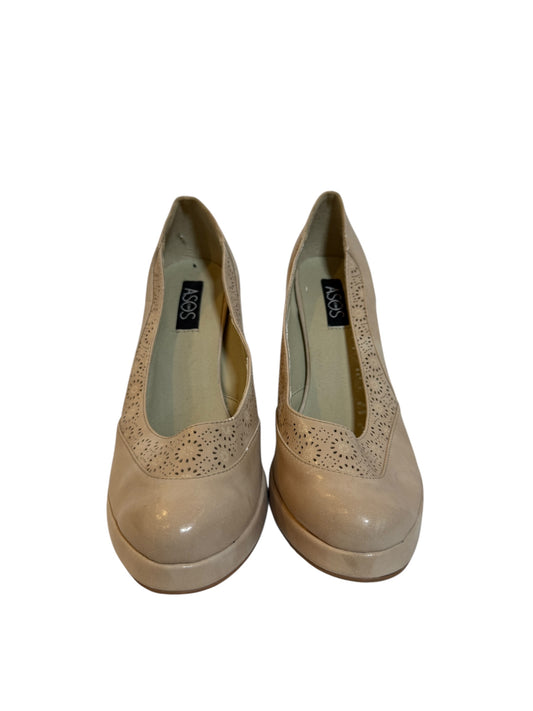 ASOS Cream High Heels (Size 7)