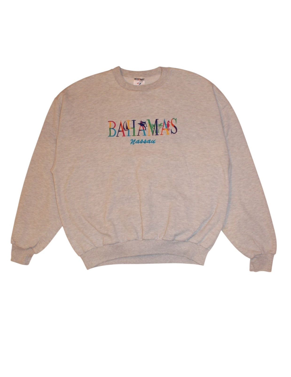 Bahamas Nassau Mens Grey Sweatshirt (Size XL)