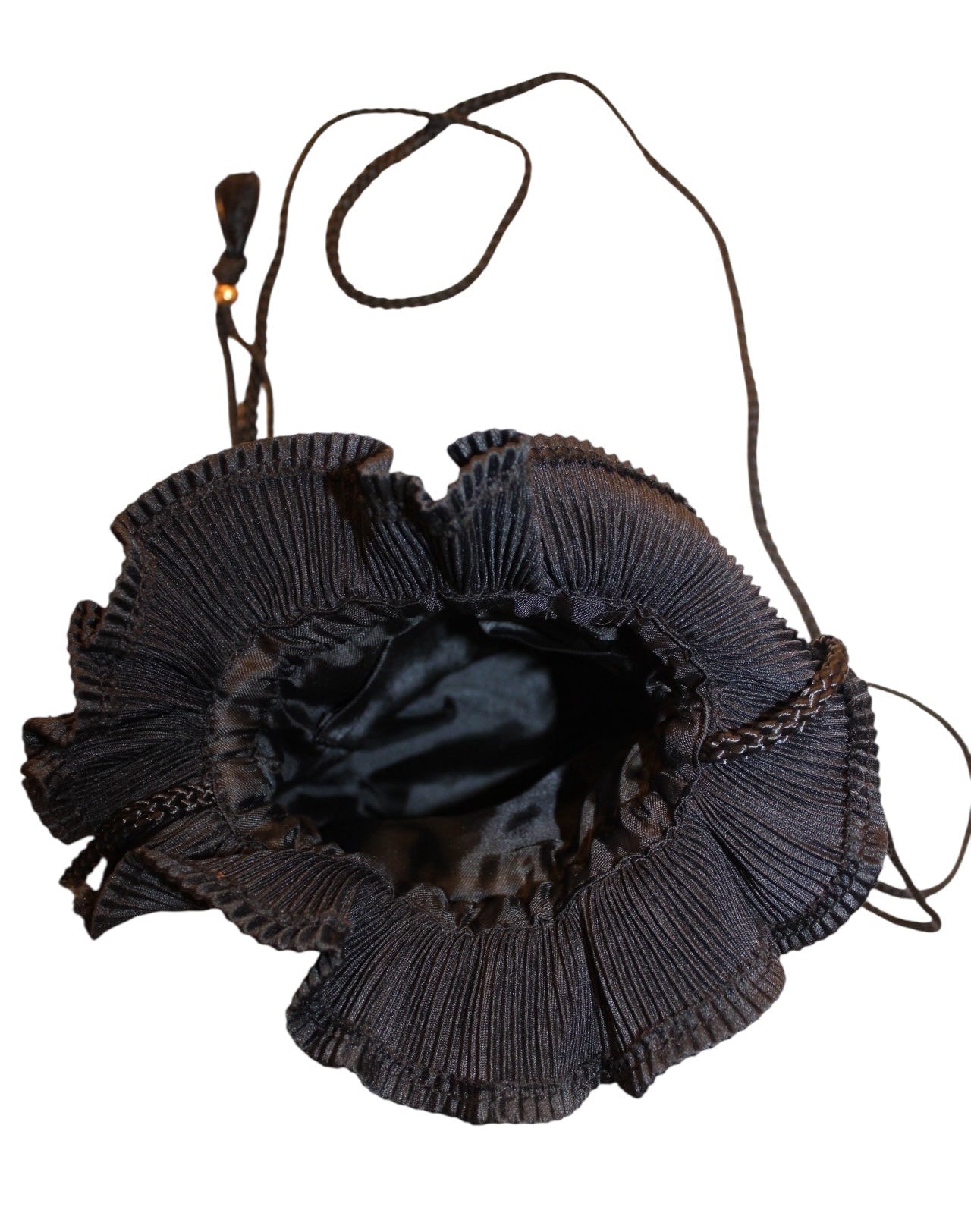 Velvet Beaded Shoulder Bag