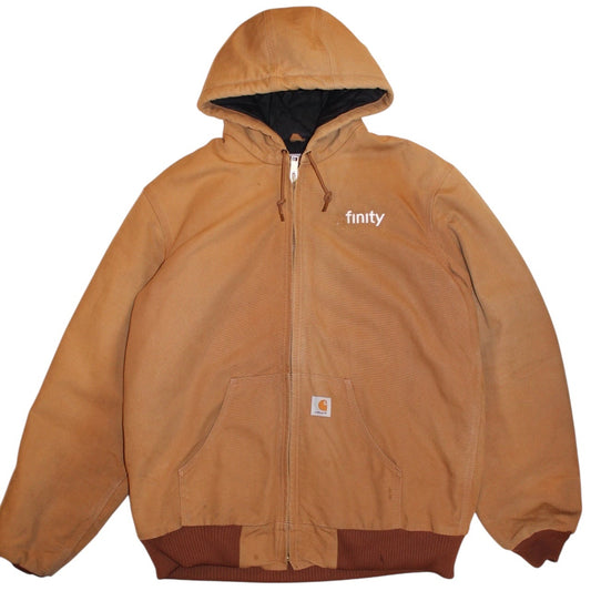 Carhartt Zipped Hooded Jacket (Size M)