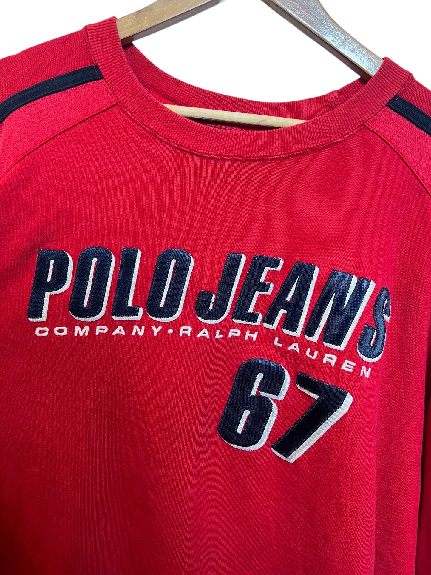 Ralph Lauren Red Sweatshirt (Size XXL)