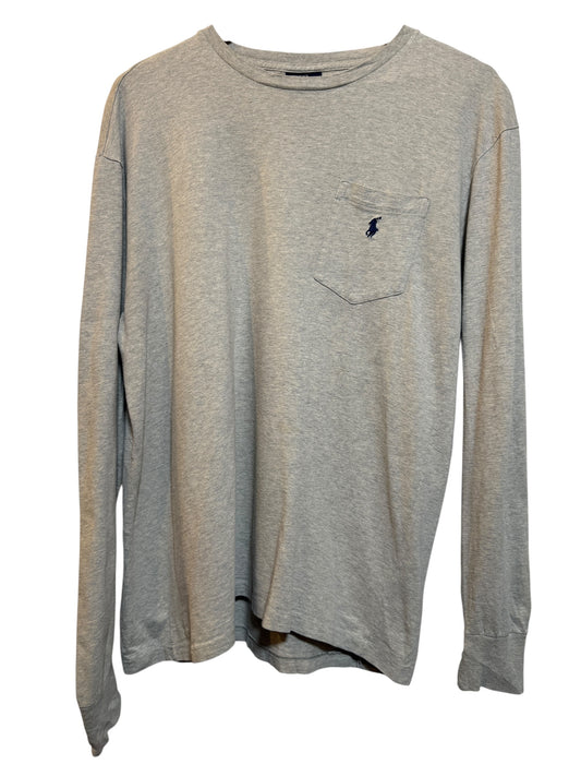 Polo Ralph Lauren mens Grey Longsleeve Top (Size S)